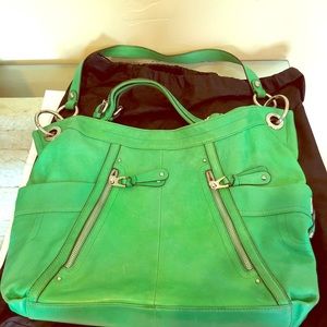 B. Makowsky soft leather handbag